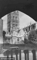 Cathedral, From The Archway 1936, Gloucester
