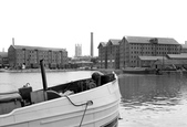 Cathedral From The Docks 1950, Gloucester