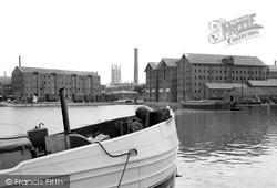 Cathedral From The Docks 1950, Gloucester