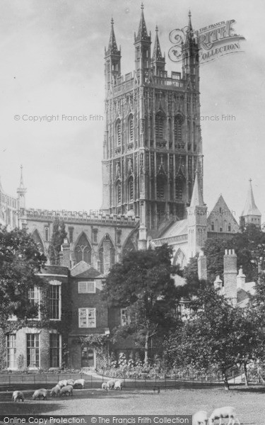 Photo of Gloucester, Cathedral, From The North East 1891
