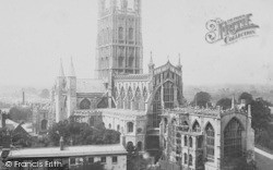 Cathedral, From The South East 1893, Gloucester