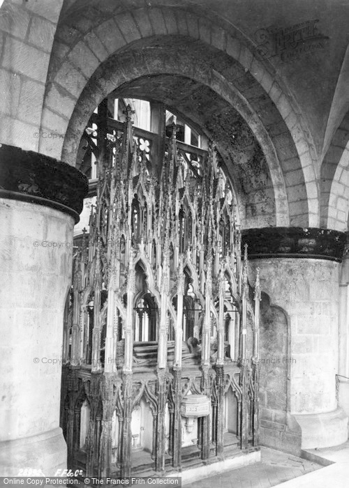 Photo of Gloucester, Cathedral, King Edward's Tomb 1891
