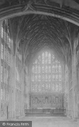 Cathedral, Lady Chapel 1891, Gloucester
