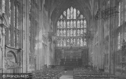 Cathedral, Lady Chapel 1892, Gloucester