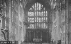 Cathedral, Lady Chapel 1912, Gloucester