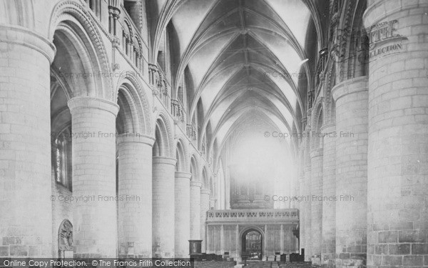 Photo of Gloucester, Cathedral, Nave East 1891