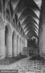 Cathedral, Nave East 1892, Gloucester