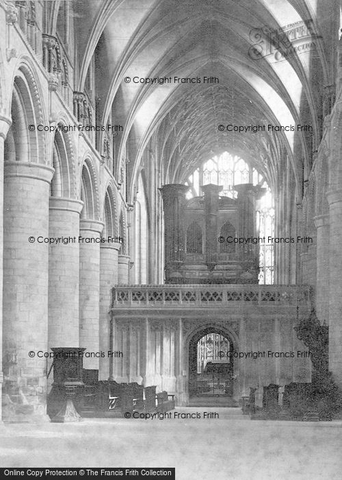 Photo of Gloucester, Cathedral, Nave East c.1869
