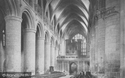 Cathedral, Nave East c.1890, Gloucester