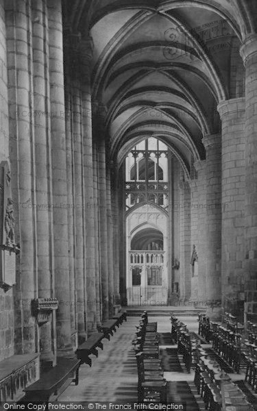 Photo of Gloucester, Cathedral, North Aisle 1891