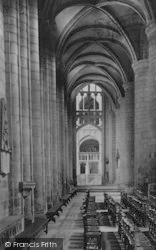 Cathedral, North Aisle 1891, Gloucester