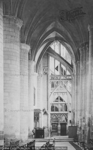 Photo of Gloucester, Cathedral, South Aisle 1912