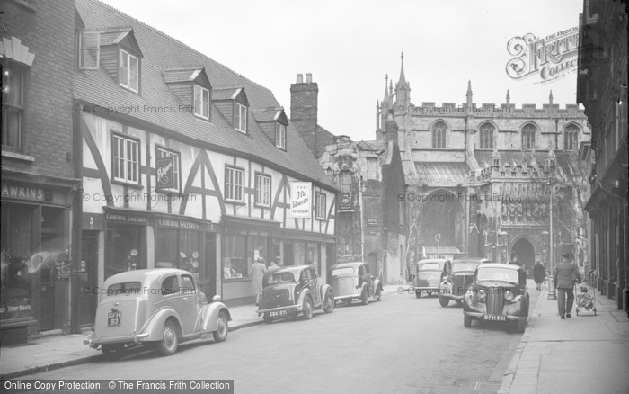 Photo of Gloucester, Cathedral, South Entrance From College Street 1949