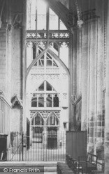 Cathedral, South Transept 1912, Gloucester
