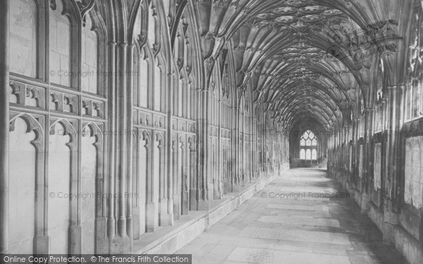 Photo of Gloucester, Cathedral, The Cloisters 1891