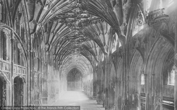Photo of Gloucester, Cathedral, The Cloisters 1891
