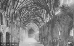 Cathedral, The Cloisters 1891, Gloucester