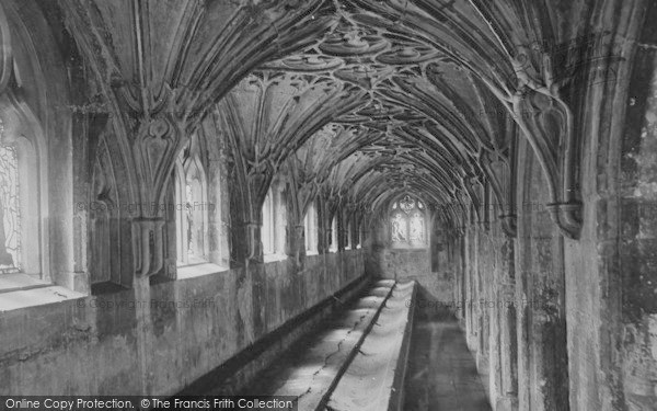 Photo of Gloucester, Cathedral, The Cloisters 1891