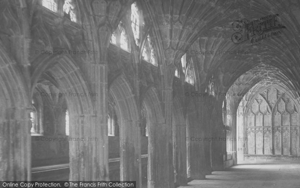 Photo of Gloucester, Cathedral, The Cloisters 1912