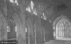 Cathedral, The Cloisters 1912, Gloucester