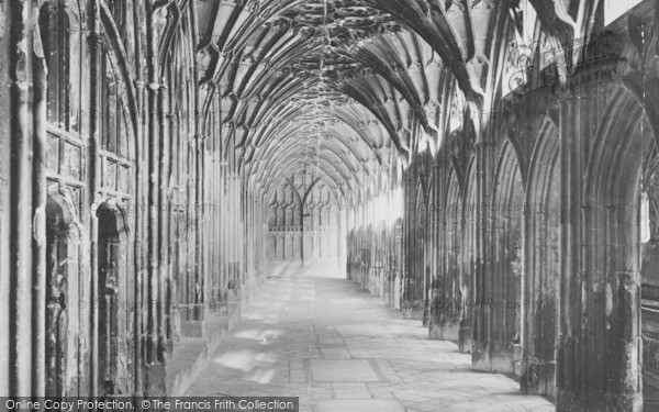Photo of Gloucester, Cathedral, The Cloisters And Lavatorium c.1930