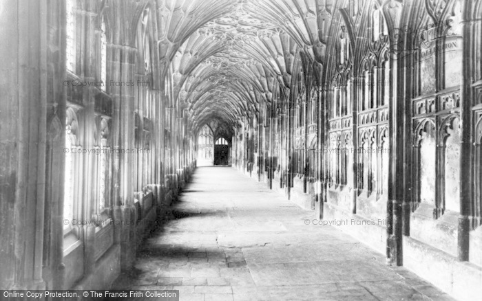 Photo of Gloucester, Cathedral, The Cloisters c.1960