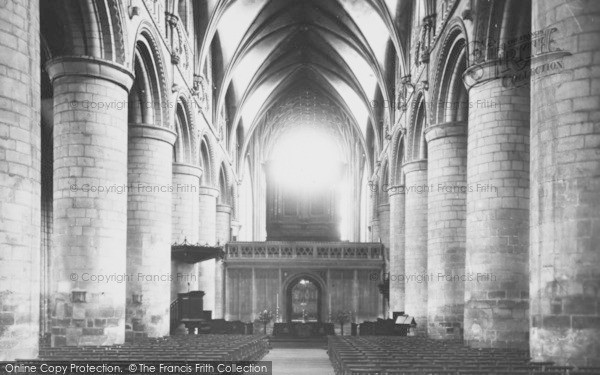 Photo of Gloucester, Cathedral, The Nave c.1950