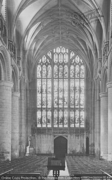 Photo of Gloucester, Cathedral, The Nave Looking West c.1890