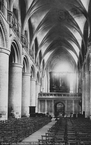 Photo of Gloucester, Cathedral, Upper Nave East 1891