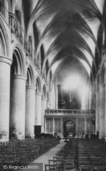 Cathedral, Upper Nave East 1891, Gloucester