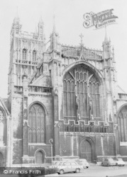 Cathedral, West Front c.1960, Gloucester
