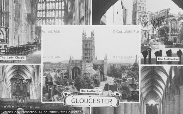 Photo of Gloucester, Composite c.1955