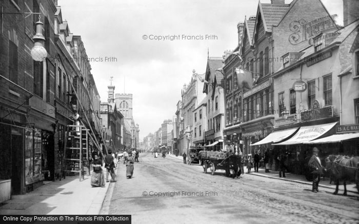 Photo of Gloucester, Eastgate Street 1892
