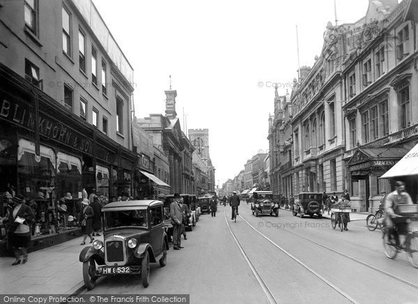 Photo of Gloucester, Eastgate Street 1931