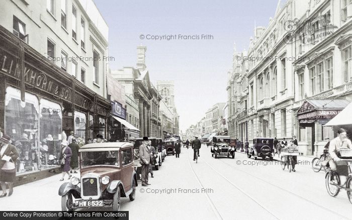 Photo of Gloucester, Eastgate Street 1931