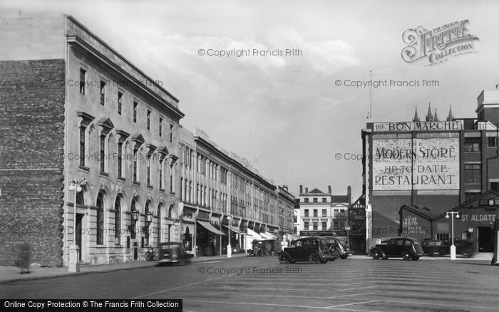 Photo of Gloucester, Kings Square And Post Office 1936