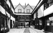 New Inn Courtyard 1893, Gloucester