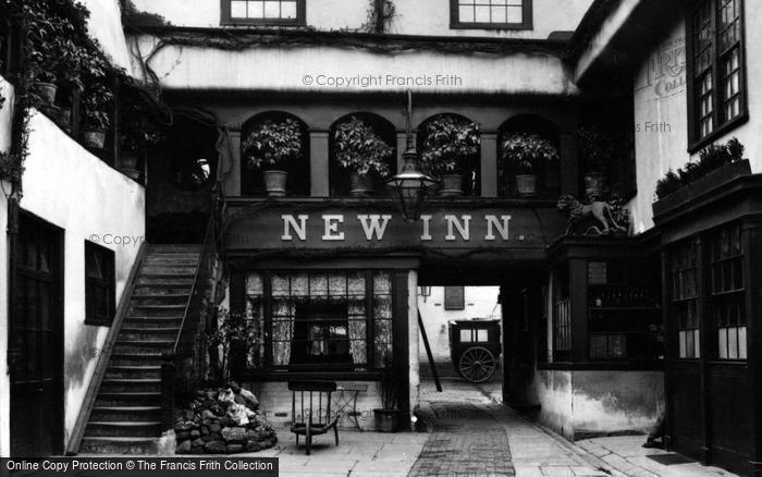 Photo of Gloucester, New Inn Courtyard 1893