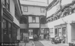 New Inn Courtyard c.1890, Gloucester