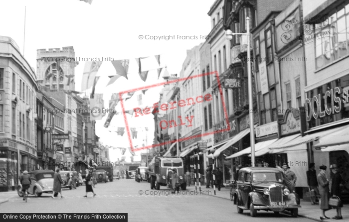 Photo of Gloucester, Northgate Street 1950