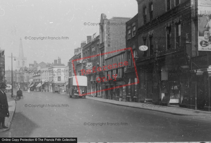 Photo of Gloucester, Northgate Street Looking South 1936