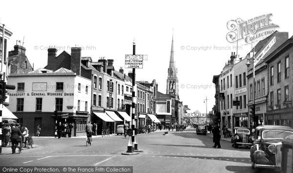 Photo of Gloucester, Northgate Street Looking Towards London Road 1949