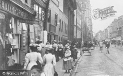 Shoppers, Eastgate Street 1900, Gloucester