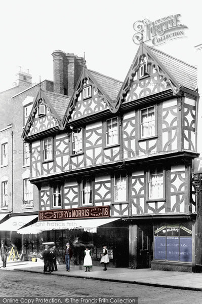 Photo of Gloucester, Southgate Street, Raikes's House 1891