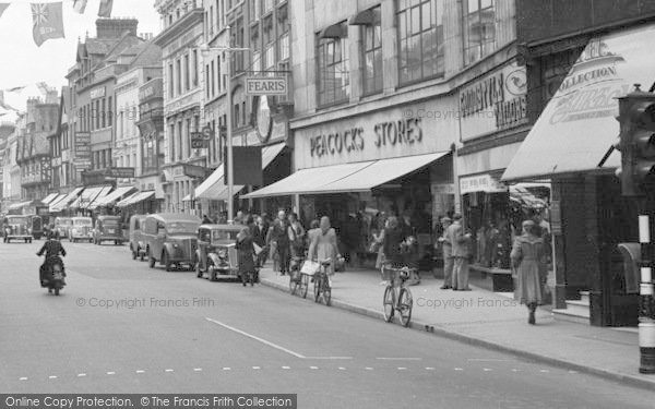 Photo of Gloucester, Southgate Street, Shoppers 1950