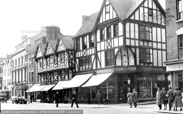 Photo of Gloucester, Southgate Street, The Golden Anchor 1949
