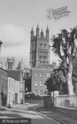 St Mary's Square c.1950, Gloucester