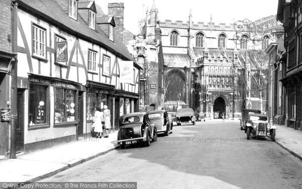 Photo of Gloucester, The Cathedral From College Street 1949