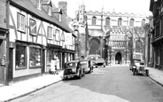 The Cathedral From College Street 1949, Gloucester