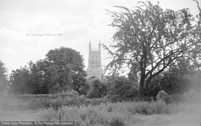 Photo of Gloucester, The Cathedral From The West 1950